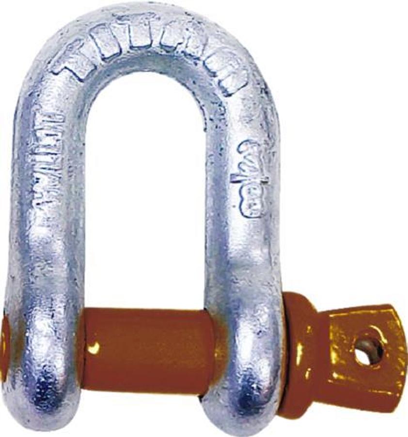 Hot Galvanized D Shackle - 5/8in.