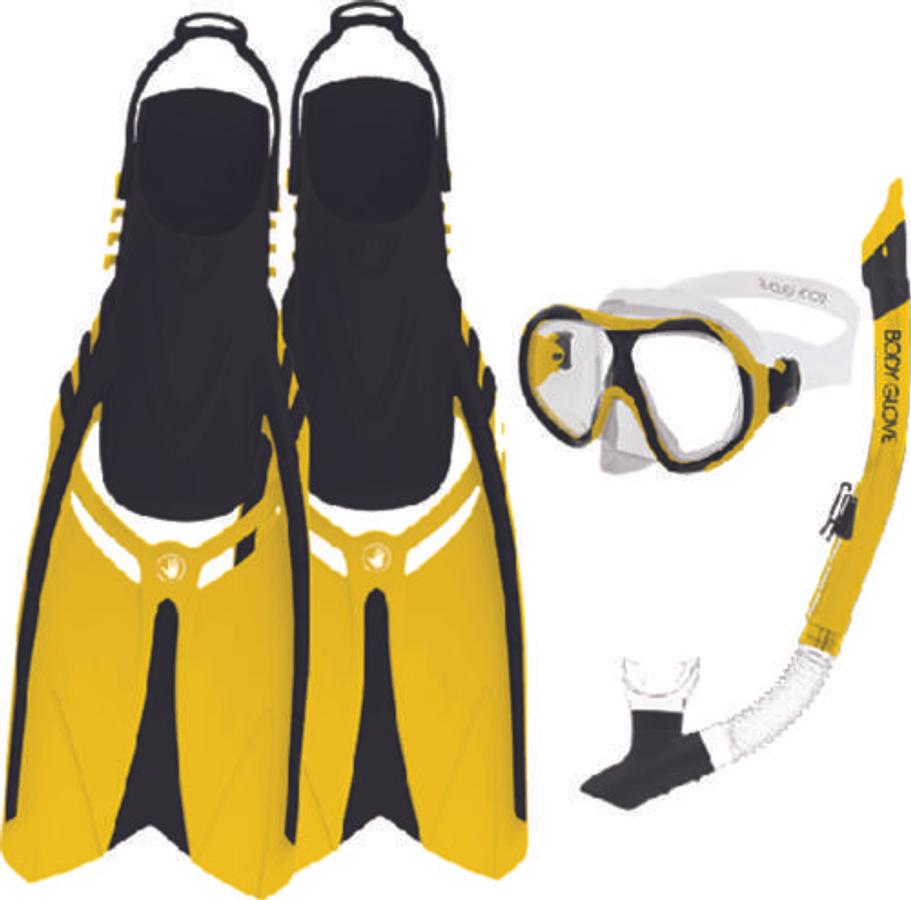 Enlighten II Set - Lg/XL (9-13 Shoe) - Yellow/Black