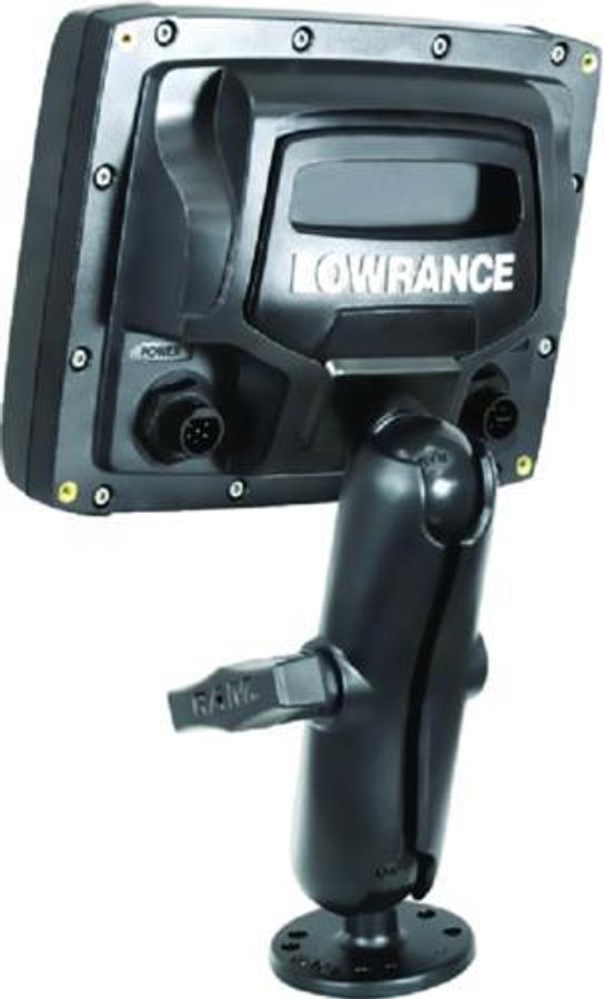 Rugged Use Ball Mount For Lowrance, Elite-5 & Mark-5 Series