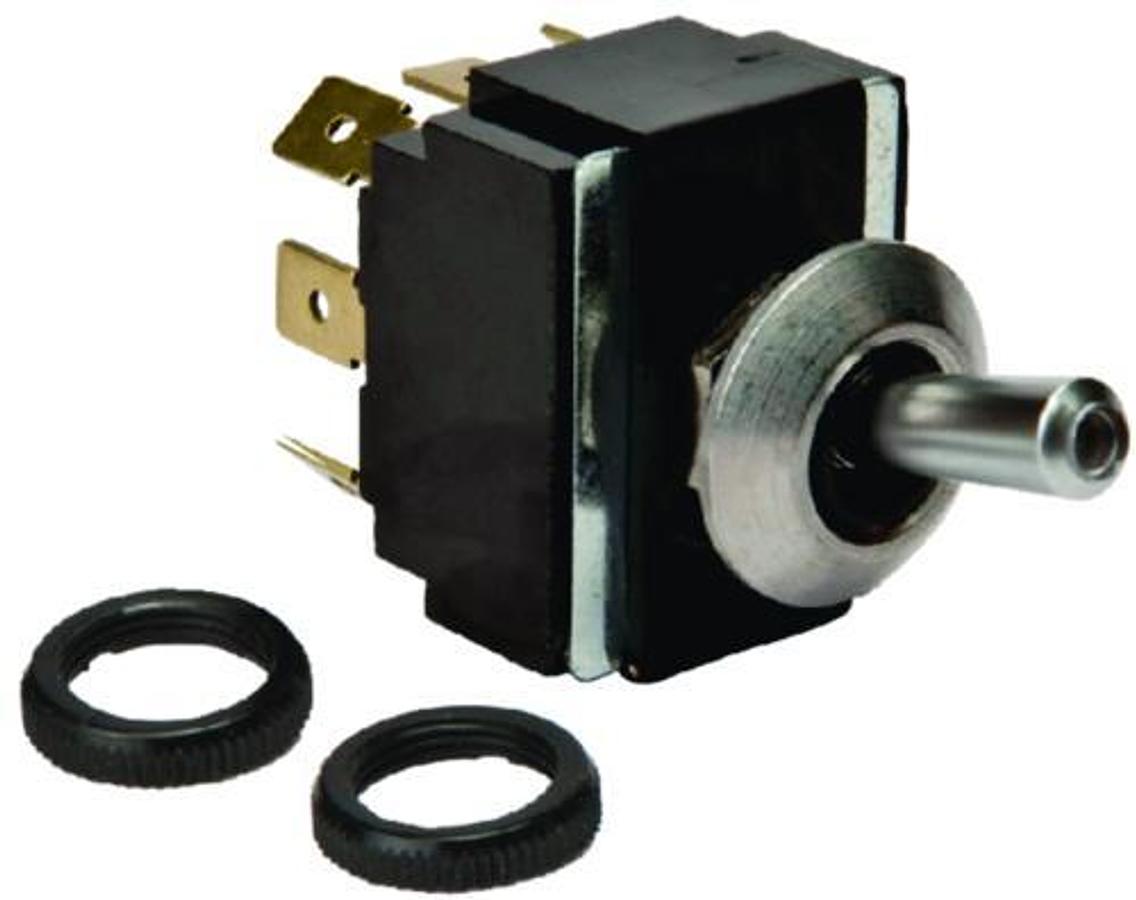 DPDT Illuminated On/Off/On Toggle Switch w/ Light
