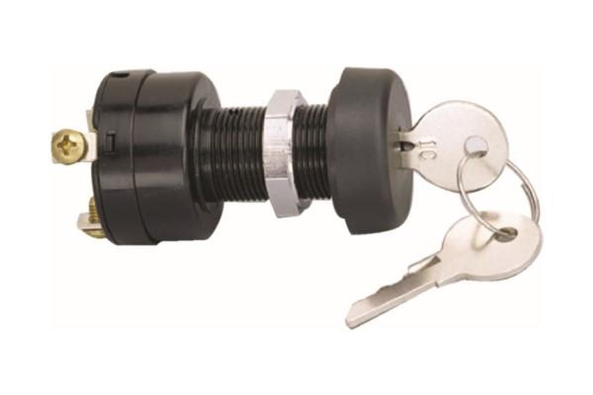 3 Position Ignition Starter Switch - 7/8in.