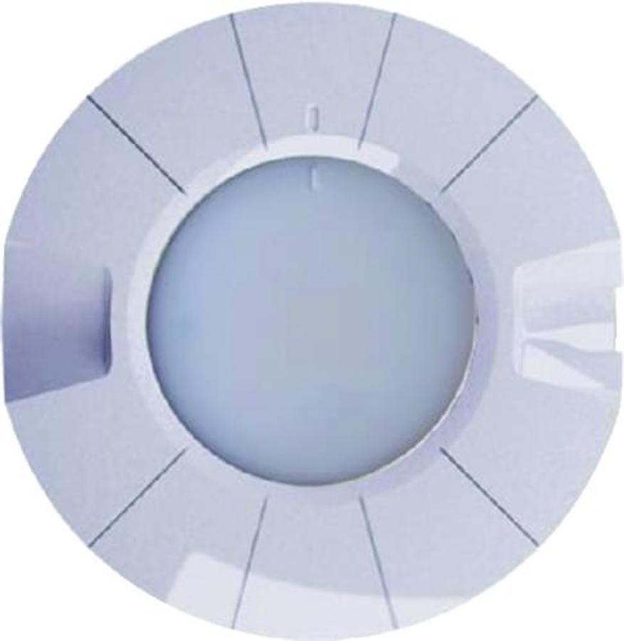 Aurora Flush Mount LED Dome Light - 4in. - White/Blue
