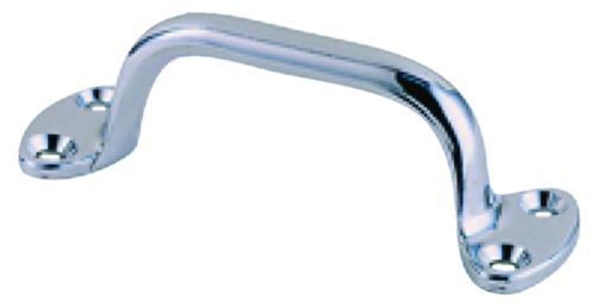 Chrome Plated Zinc Alloy Handle - 6in. x 1 5/16in.