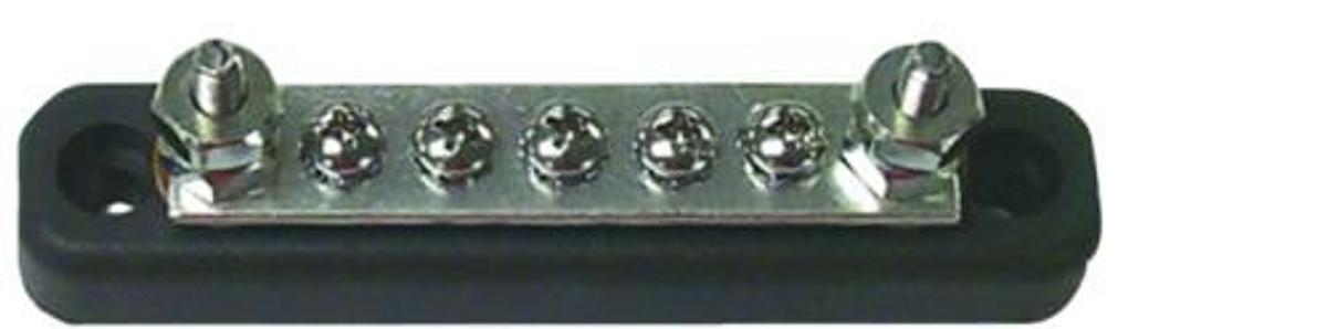 Bus Bar - 5 Gang - 8-32 Screw - 150 Amp - 4.13in. x.75in.