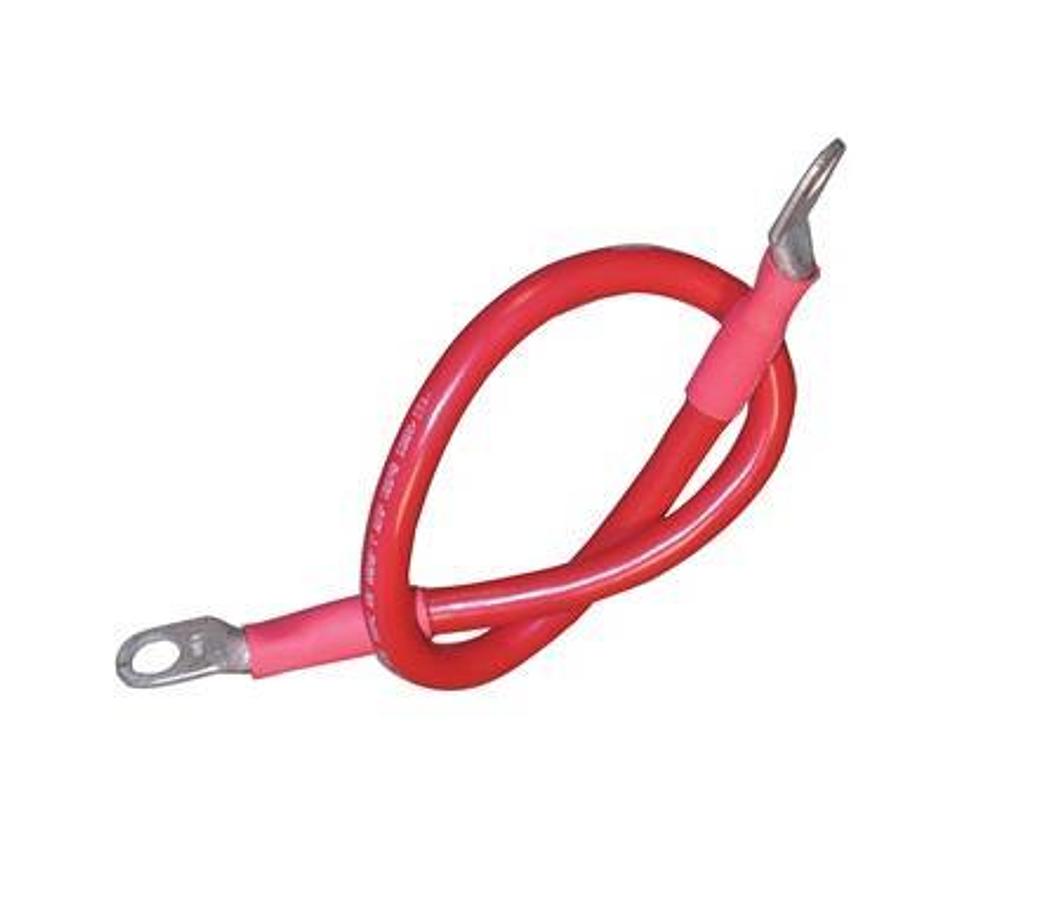 Battery Cable Assembly - 2 Gauge - 32in. - Red - 3/8in. Stud