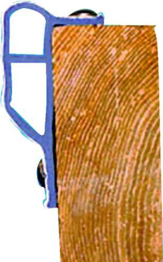 Economy Dock Guard Profiles - 2 7/8in. x 3/4in. x 10ft. Roll - White