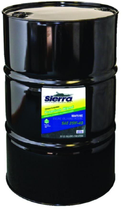 4-Cycle Catalyst Sterndrive Engine Oil 25W40 FC-W Catalyst Compatible - 55gal.