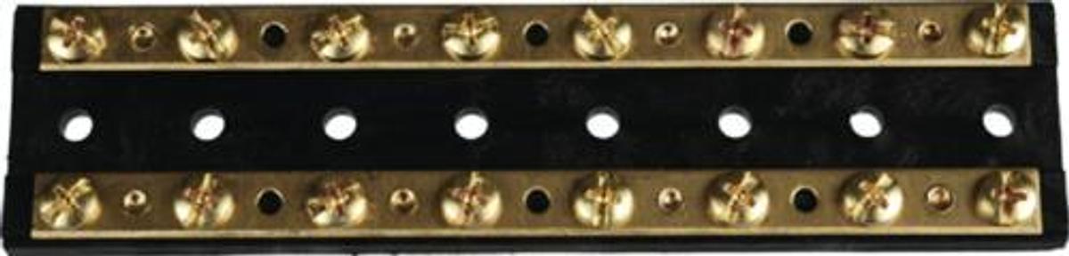 Dual Brass Bus Bar - 16 Gang