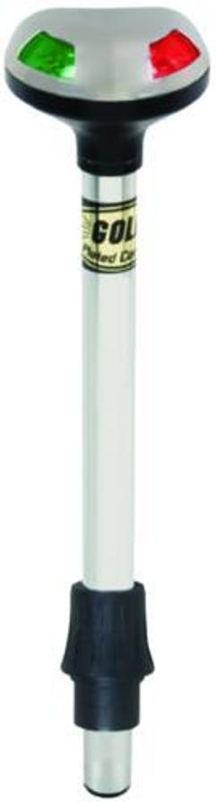 Stealth Series LED Bi-Color Pole Light for Power Driven Vessels - 12in. H
