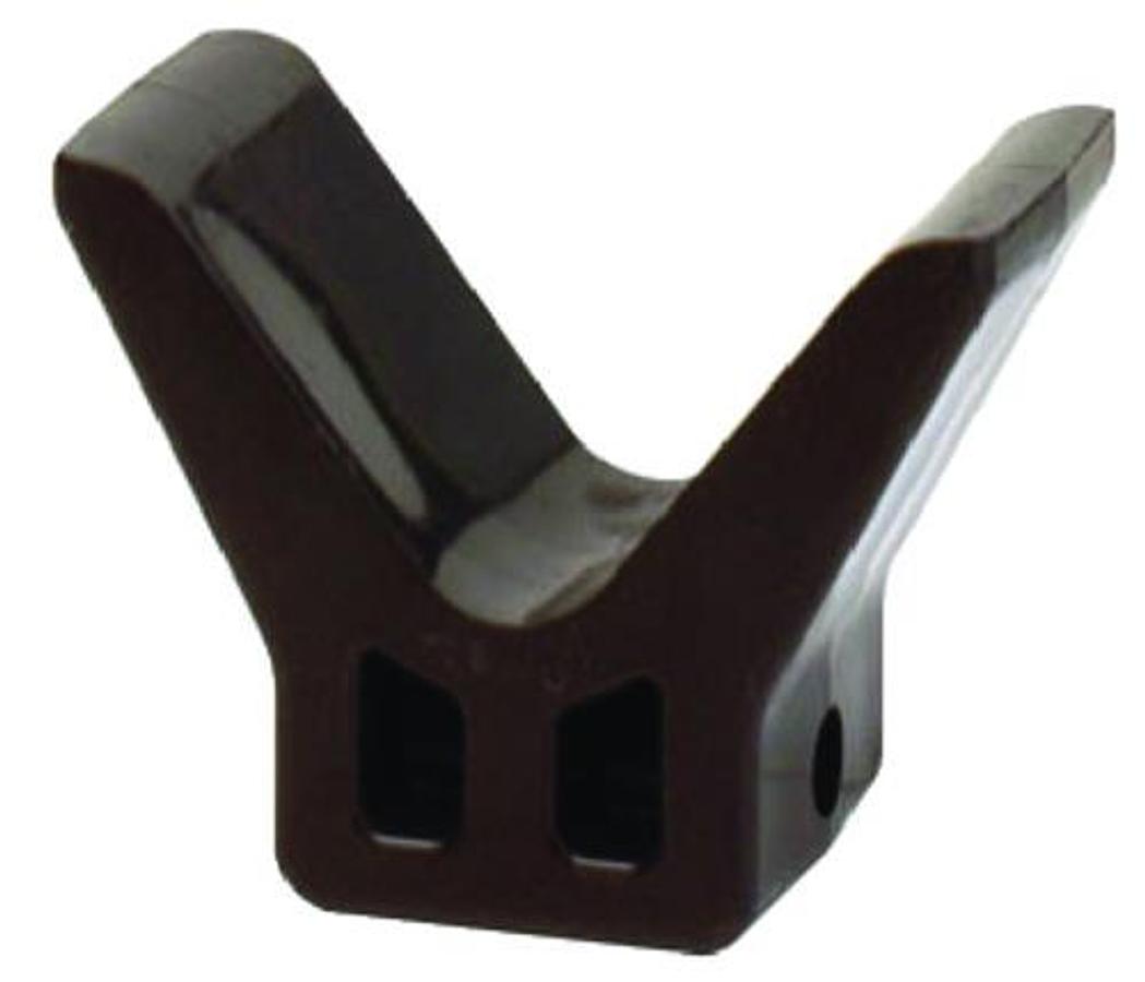 Poly V Black Bow Stop - 2in.