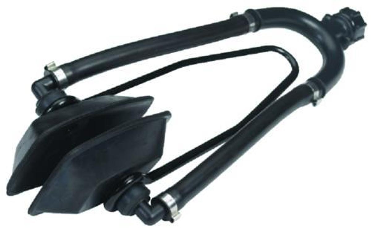 Dual Water Feed Motor Flusher for Use on All Lower Units with Side Water Inlets