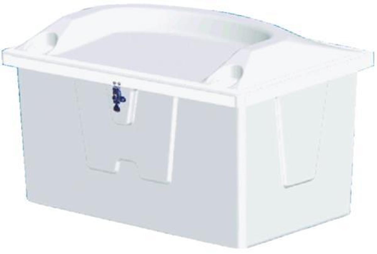 Stow N Go Top Seat Dock Box - Small - 46in. x 26in. x 27in.