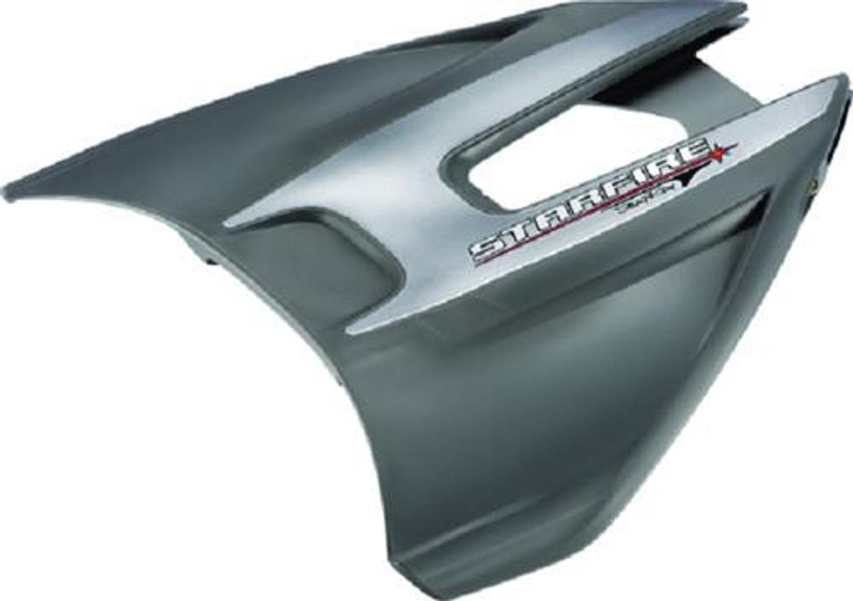 StarFire No-Drill Hydrofoil Stabilizer - 40 to 350 HP - Gray
