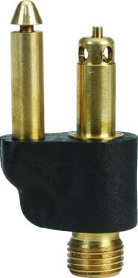 Nylon/Brass Clip Type Male Tank Fitting for Mercury - 1/4in. NPT