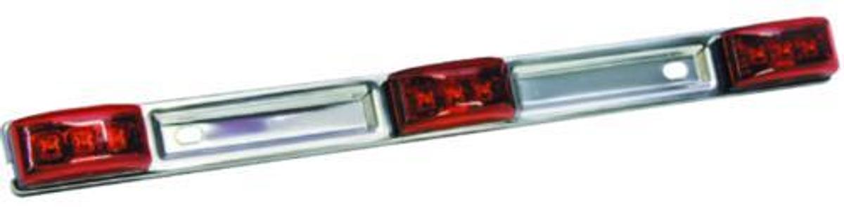 LED Identification Light Bar - Red