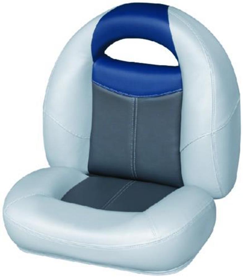 Blast Off Tour Series Big Bass Bucket Seats - Set of 2 - Gray/Charcoal/Navy