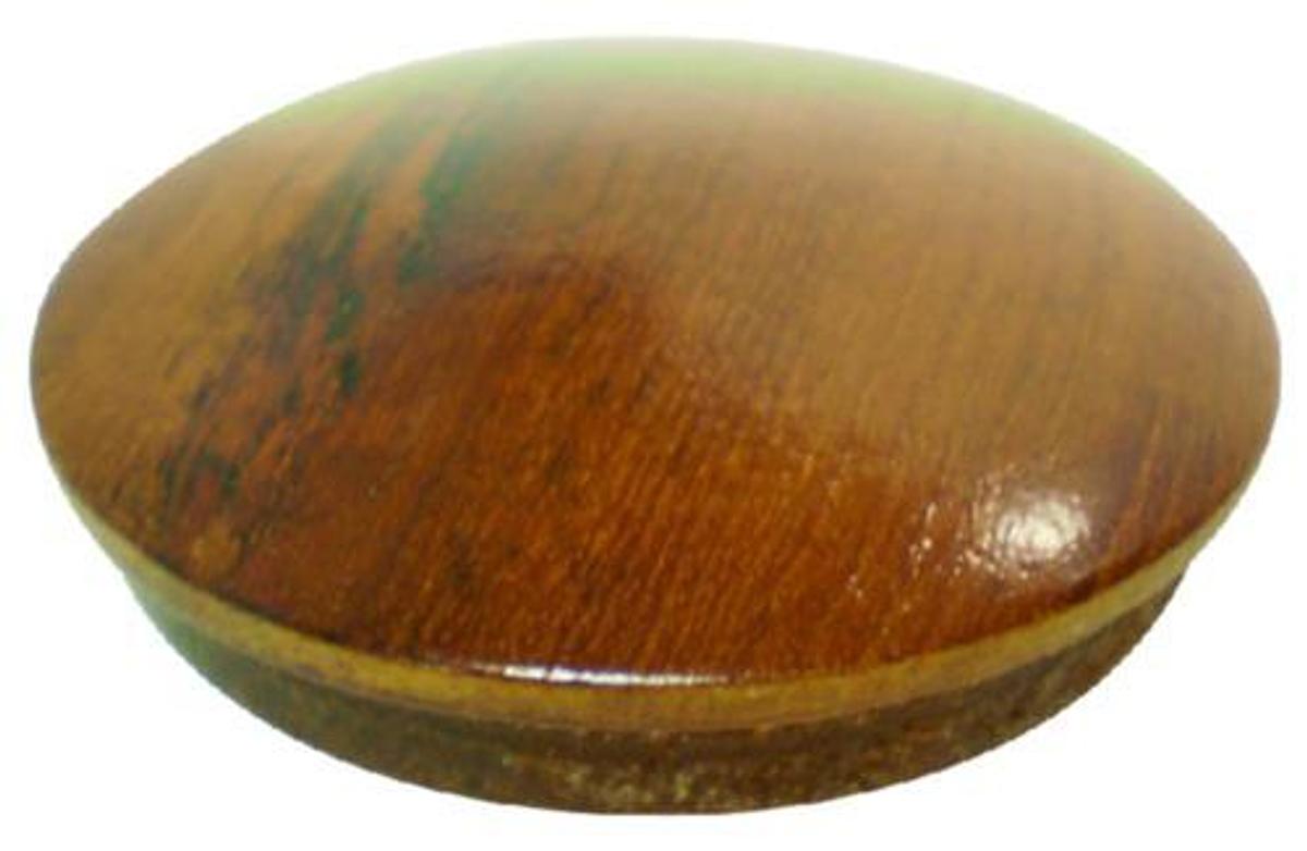 Teak Center Cap for 28551/28581 Steering Wheels
