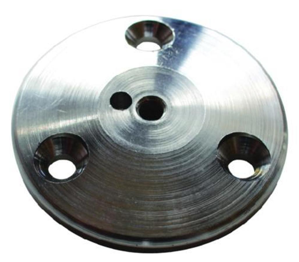 Chrome Base Plate for 100 Series Rod Holder