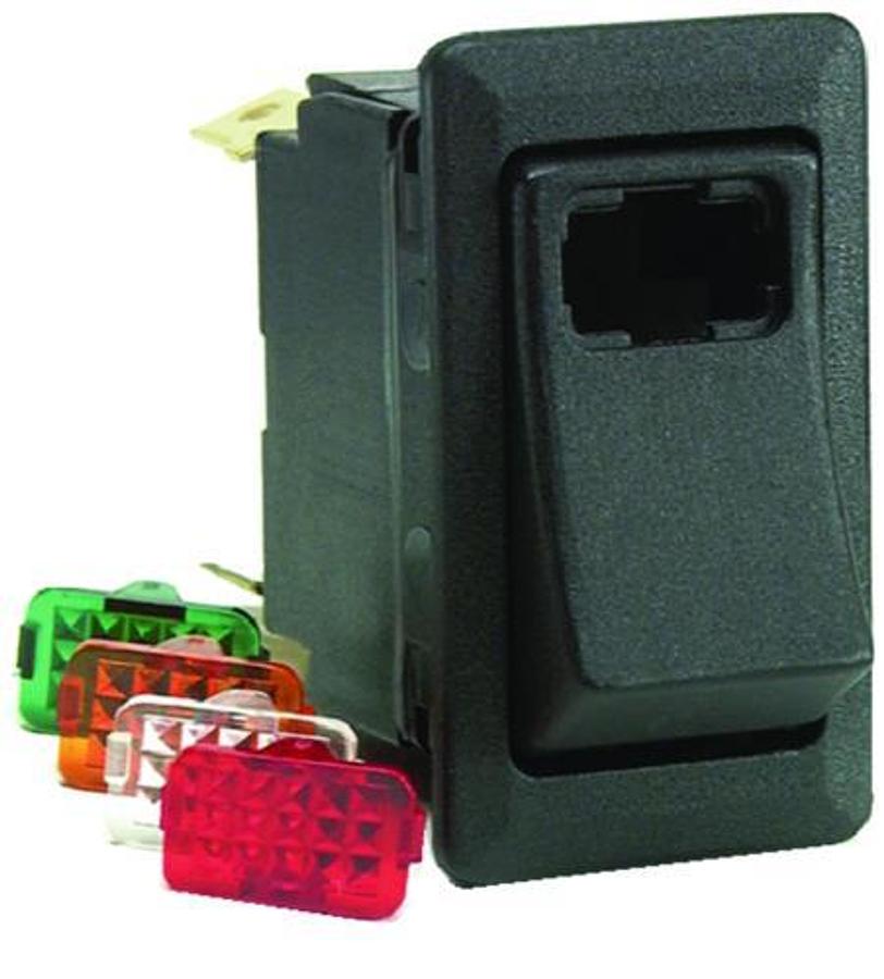 Off/On Rocker Switch & Lens Kit - SPST