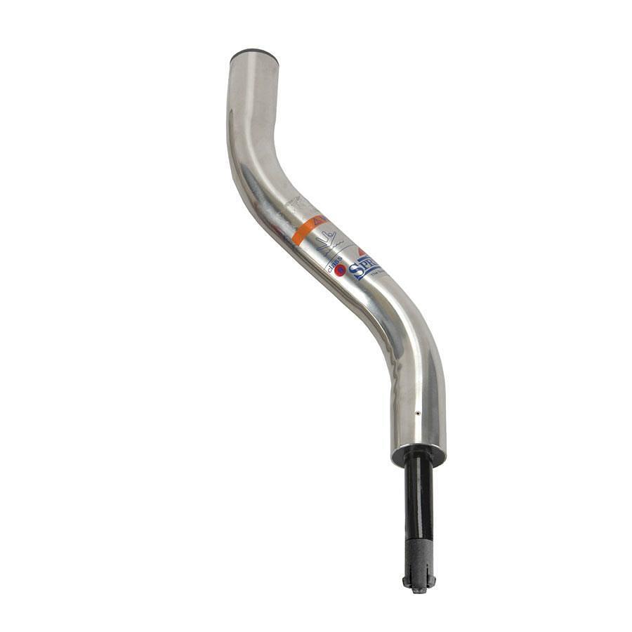 KingPin Offset Post - Standard Pin - 13in. - Satin Finish