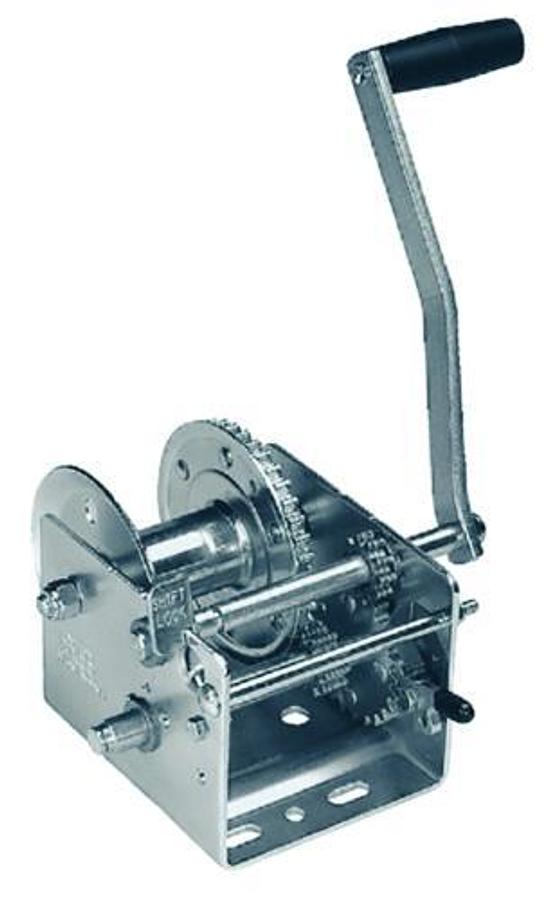 Two-Speed Trailer Winch - 2000 lbs