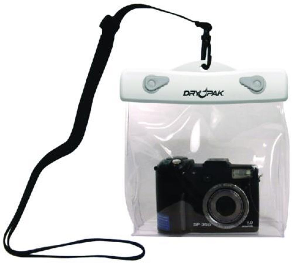 Camera Case - 6in. x 5in. x 2in. - Clear/White