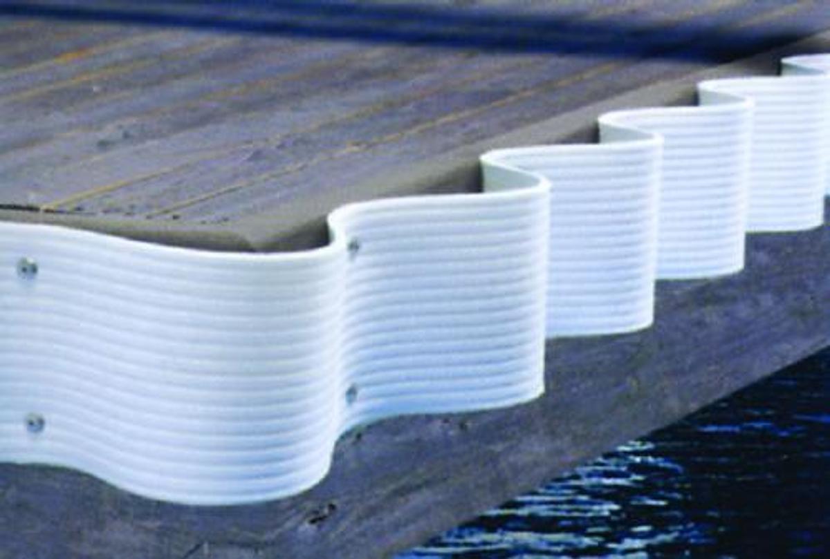 FlexGuard Dock Bumper - 5in. x 25ft. - White