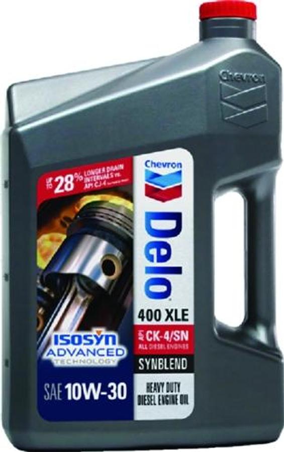 Delo 400 XLE Synthetic Blend - 10W30 Oil - Gal.