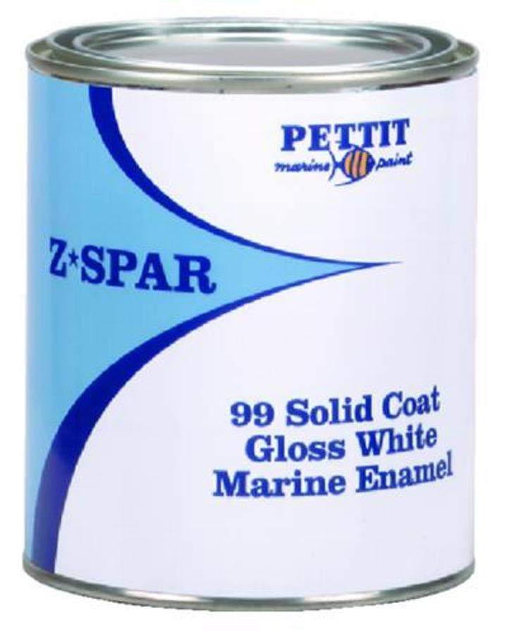 Z Spar Topside Enamel - Quart - Gloss White
