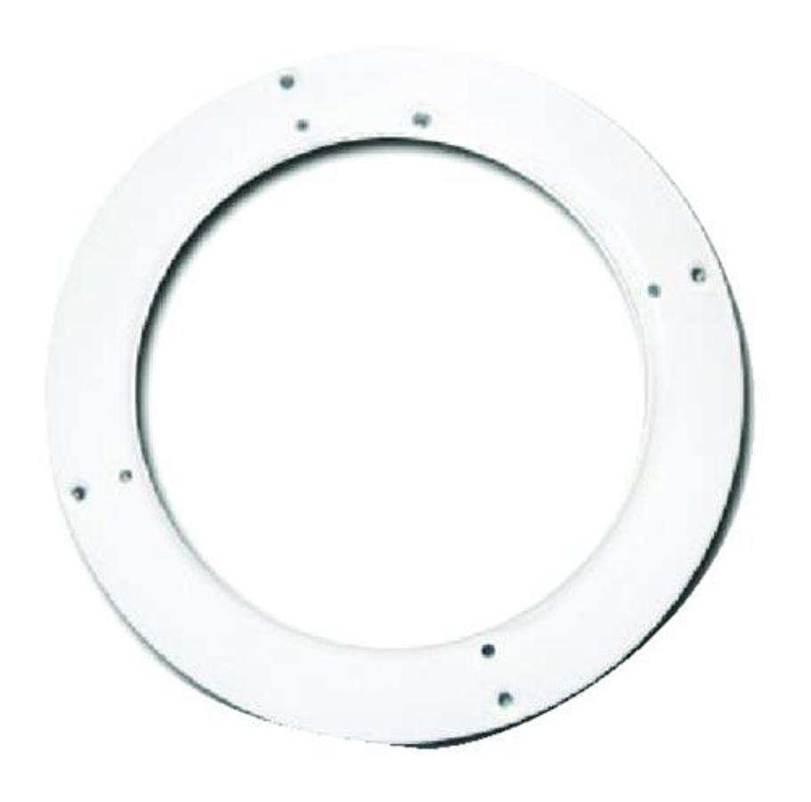 4 1/2in. - 5in. Hole Adapter for Helmsman Flush Mount Compasses - White