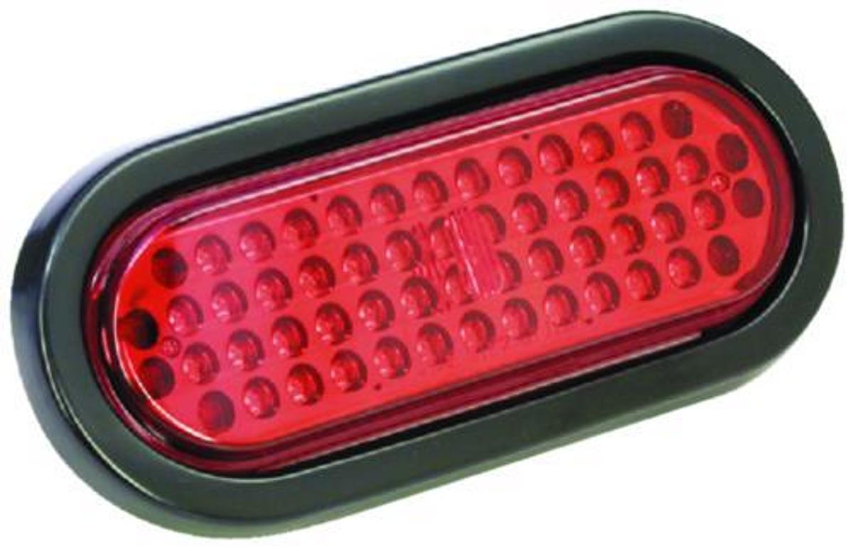 6in. Oval LED Stop, Tail And Turn Lamp - Horizontal Mount