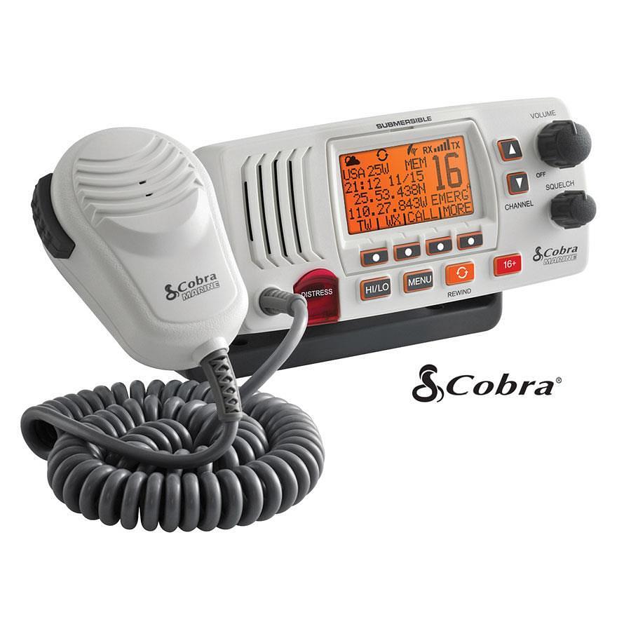 VHF Radio/Submersible - White