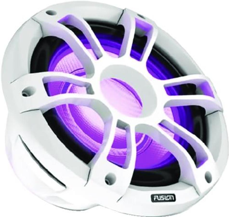Signature LED Sport Series 3i Marine Subwoofer - 10in. - White with White Grill