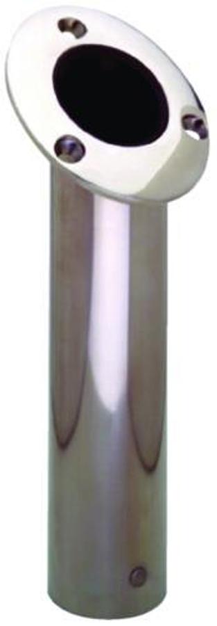 Big Game Open Series 2.25in.Stainless Steel Rod Holder - 30 deg. (Black)