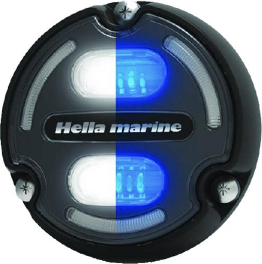 Apelo A2 Underwater Light - Aluminum Housing - Charcoal Lens - White/Blue LEDs