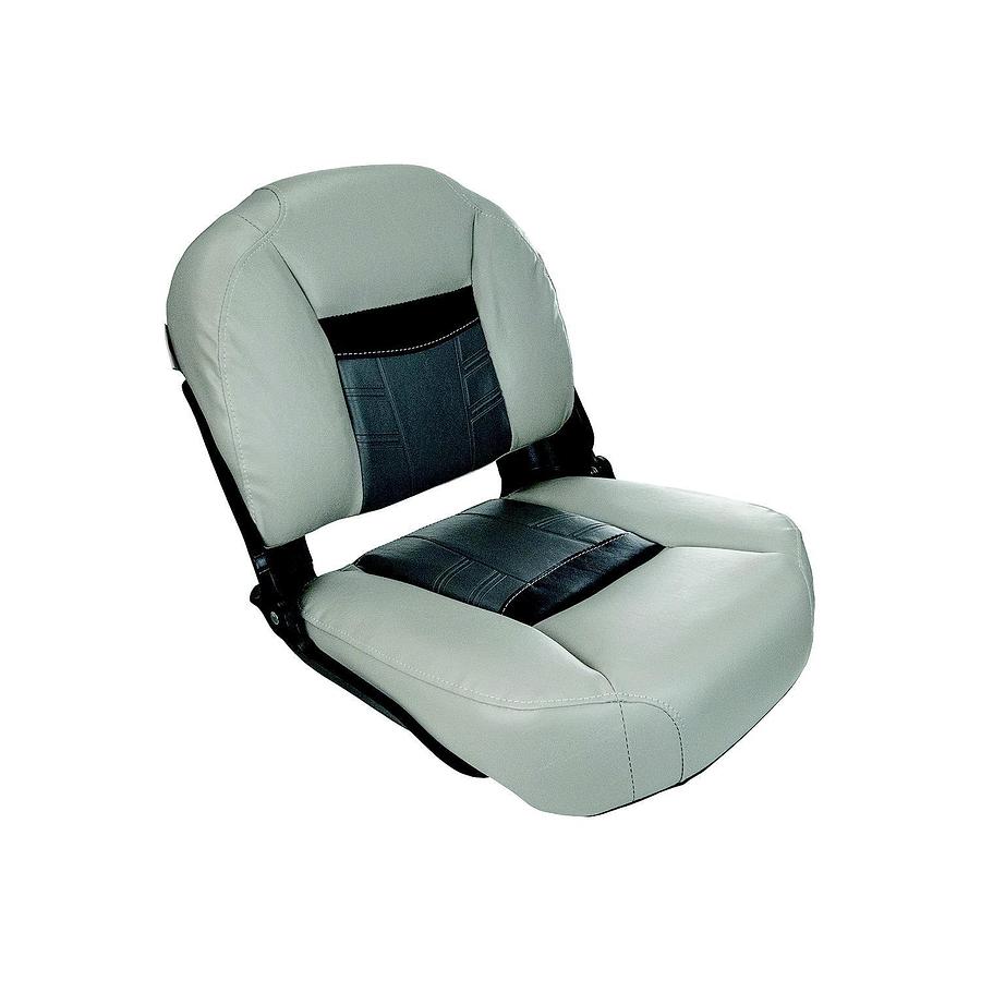 Skipper OEM Deluxe Seat - Charcoal/Gray