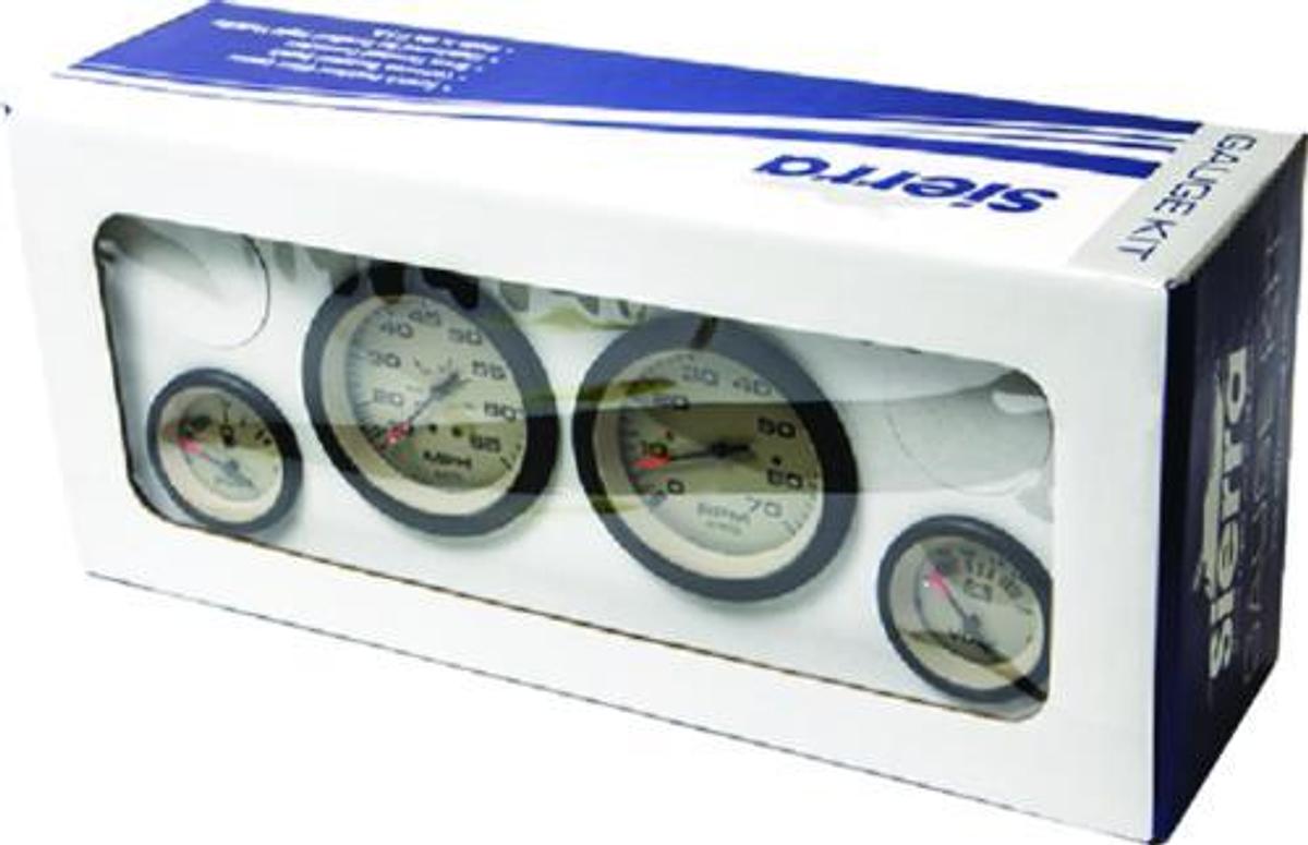 Sahara 4 Piece Outboard Gauge Set