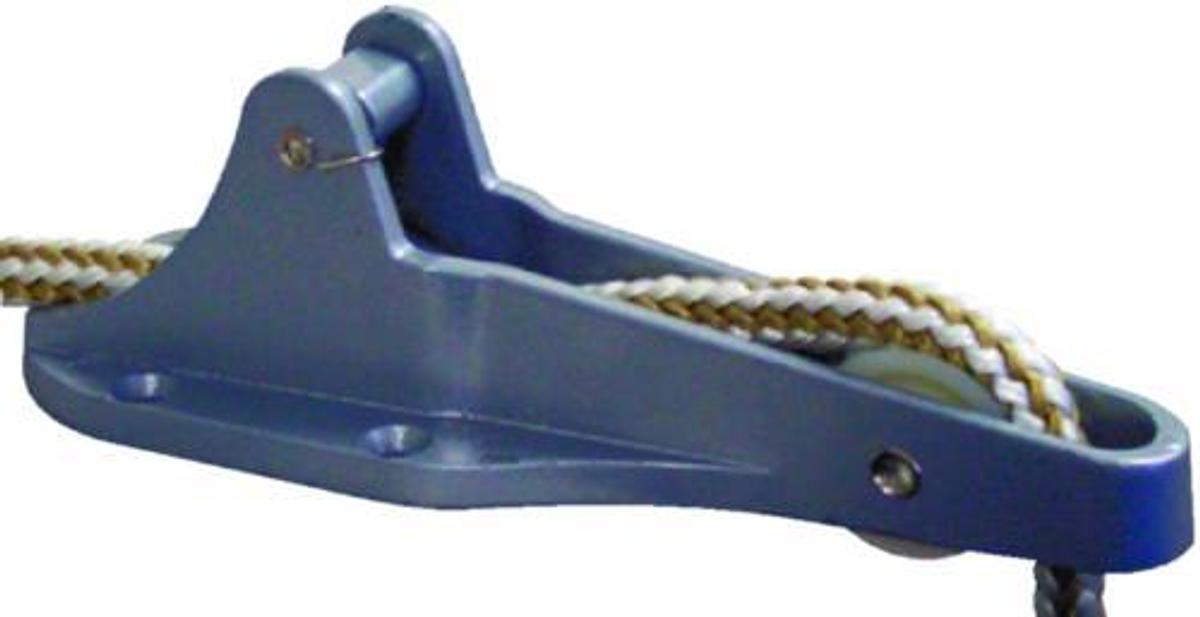 Cast Aluminum Anchor Pulley for 1/2in. Rope