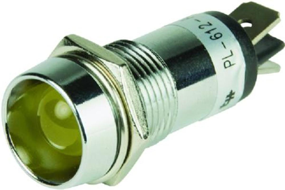 Led Pilot Indicator Light - Amber