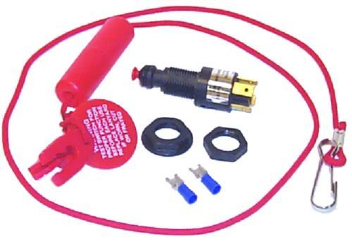 Emergency Engine Cut-Off Switch w/ Straight Lanyard