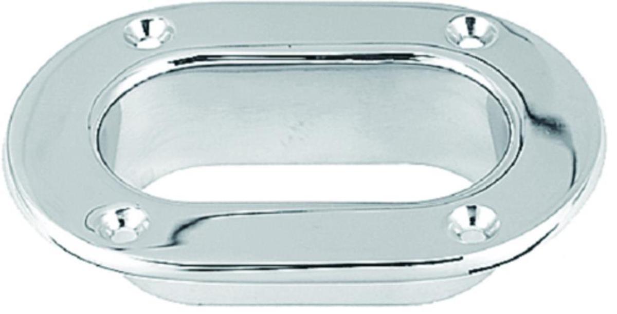 Hawse Hole Plate - 4-1/4in. dia. x 6in. dia - 1/4in. Fastener