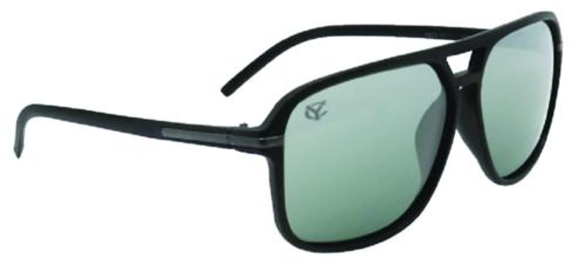 Salton Polarized Sunglasses - Matte Black / Silver Mirror Lens