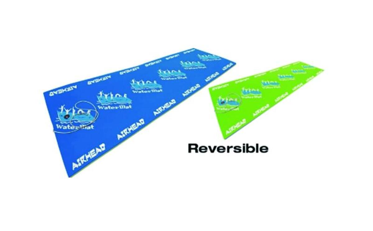 Watermat Fun Mat - Marine Blue & Electric Lime