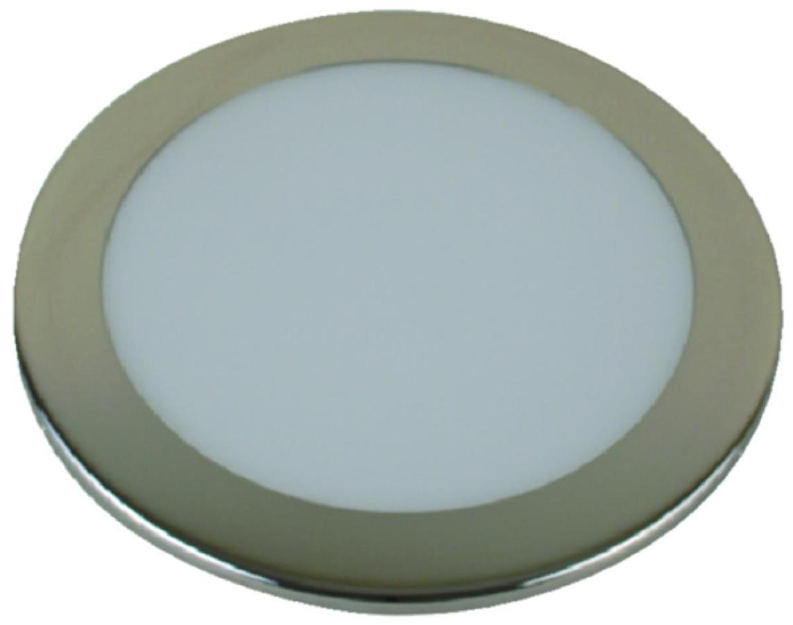 A4 & A6 Ceiling Light - Flush Mount - 12/24V - 225 Lumens - 7.5W - 4in. Dia. - Warm White