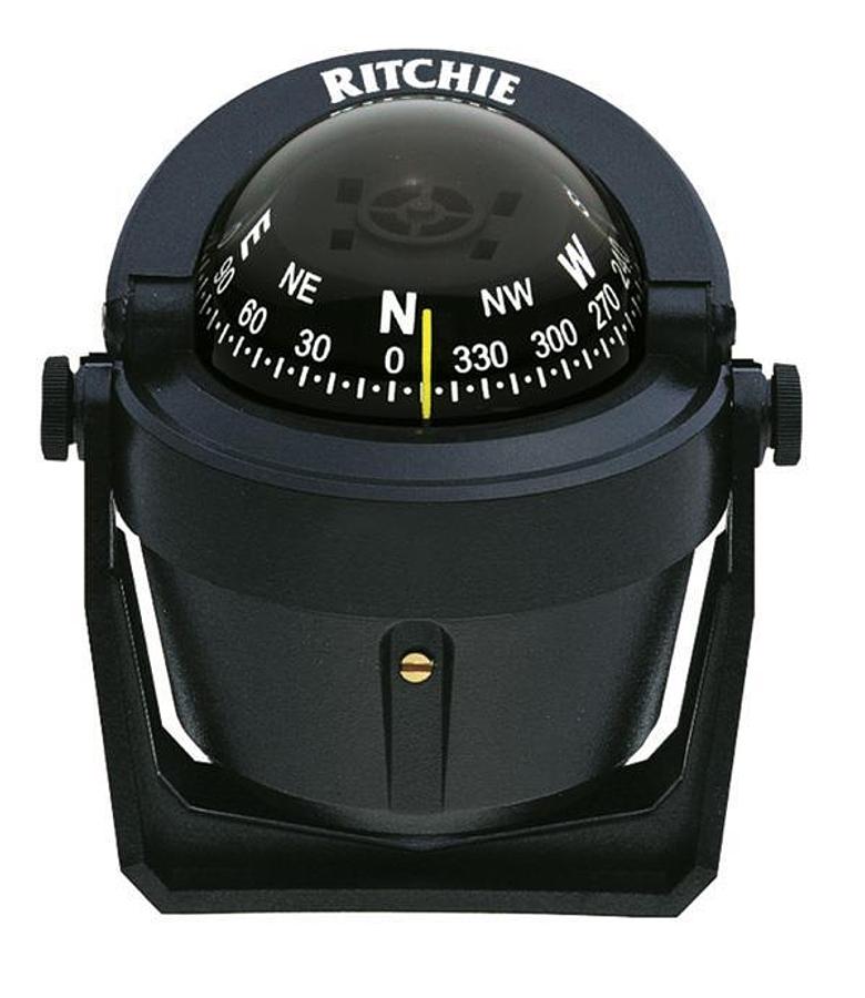 Explorer Bracket Mount Compass - Black