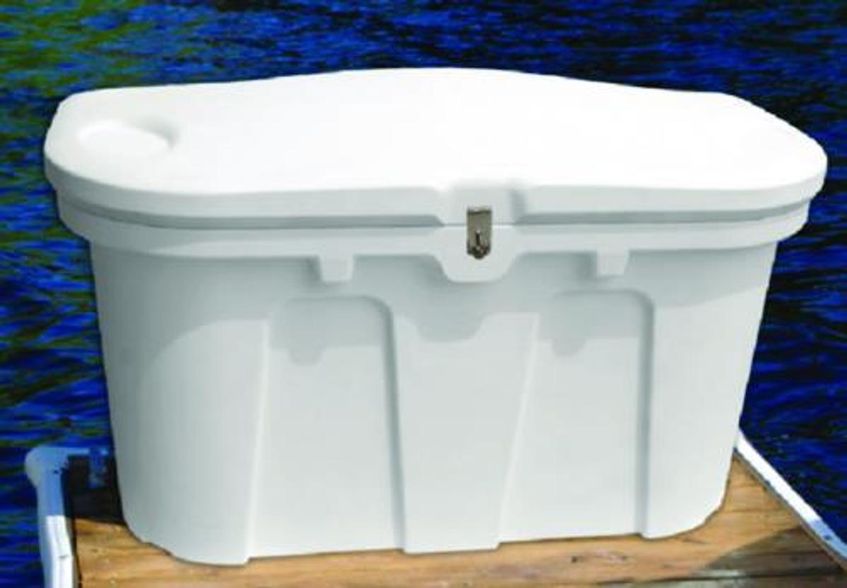 Stow N Go Dock and Patio Box - 67in. - White
