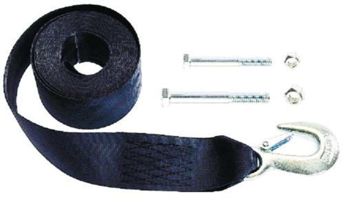 Winch Strap with Hook - 2in. x 25ft.