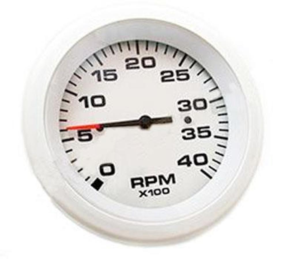 Arctic 3in. Tach - 0-4000 RPM - Diesel