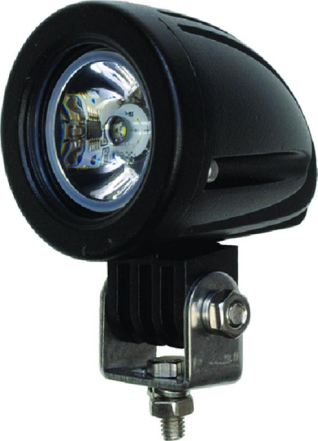 Round Diodes LED Flood Light - 1 Diode - 700 Lumens - 1.3A at 12V