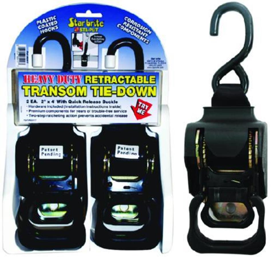 Heavy Duty Retractable Tie Downs - 2in.